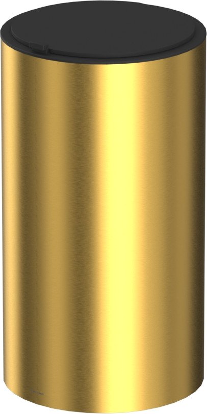 

Мусорное ведро Whitecross Ergo с крышкой ER2290GLB (4л, брашированное золото)