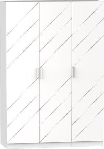 Шкаф распашной Интермебель Марсель-1 МР 01-01-MN (белый софт)