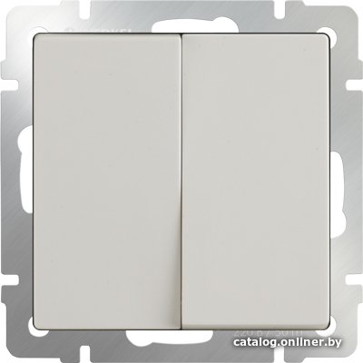 Выключатель Werkel WL03-SW-2G (слоновая кость)