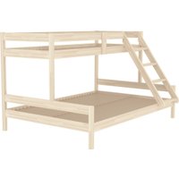 Двухъярусная кровать ФанДОК Ф-136.1-01 90x140/200 (лак)