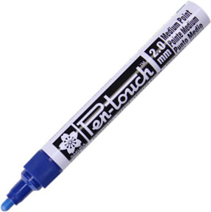 

Маркер перманентный Sakura Pen Touch M XPFKA36 (синий)