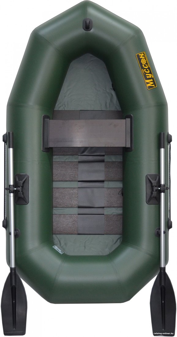 Гребная лодка Муссон R-220 PC (зеленый)