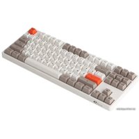 Клавиатура Akko 5087B Plus White (Akko Cream Yellow V3)