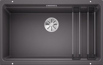 Кухонная мойка Blanco Etagon 700-U (темная скала) 525168