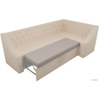 Угловой диван Лига диванов Мерлин 100450 (бежевый)