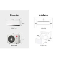Кондиционер LG Dualcool Deluxe Pro H09S1D