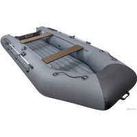 Моторно-килевая лодка Барс 3600 НДНД (графит/черный)
