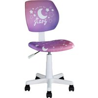 Компьютерное кресло Stool Group Лоло (пластик белый/5256D-W Starry Night)