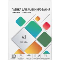 Пленка для ламинирования Гелеос A3 100 мкм LPA3-100