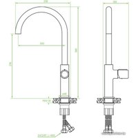 Смеситель Laveo Pretto BAO 768D