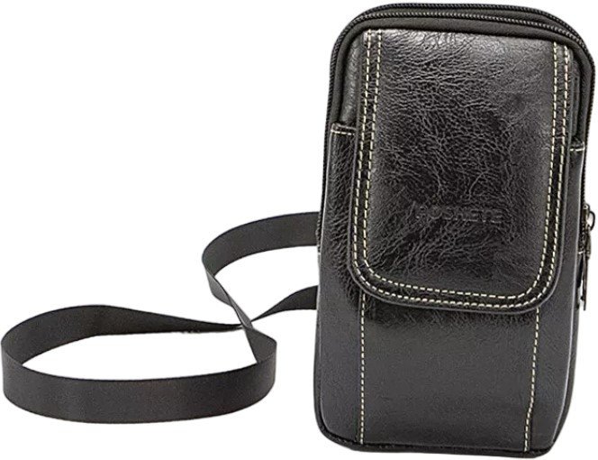 

Мужская сумка Poshete 878-0510-BLK (черный)