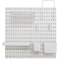 Органайзер для хранения Swed House с перфорированной доской 64.02.7140 (белый)