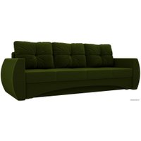 Диван Лига диванов Сатурн 28172 (микровельвет, зеленый)