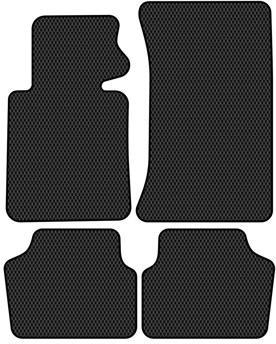 

Комплект ковриков для авто Alicosta BMW 3-Series IV (седан / E46/4) 1998 - 2005 (черный, ромб)