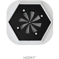 Вентиляционная решетка HOMY AIR гексагон AH100BR 17x15 (черная)