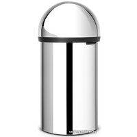 Мусорное ведро Brabantia Push Bin 60 л (стальной матовый)