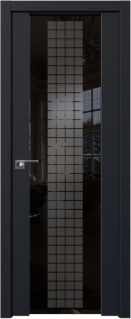 Межкомнатная дверь ProfilDoors 8U L 90x200 (черный матовый/futura)