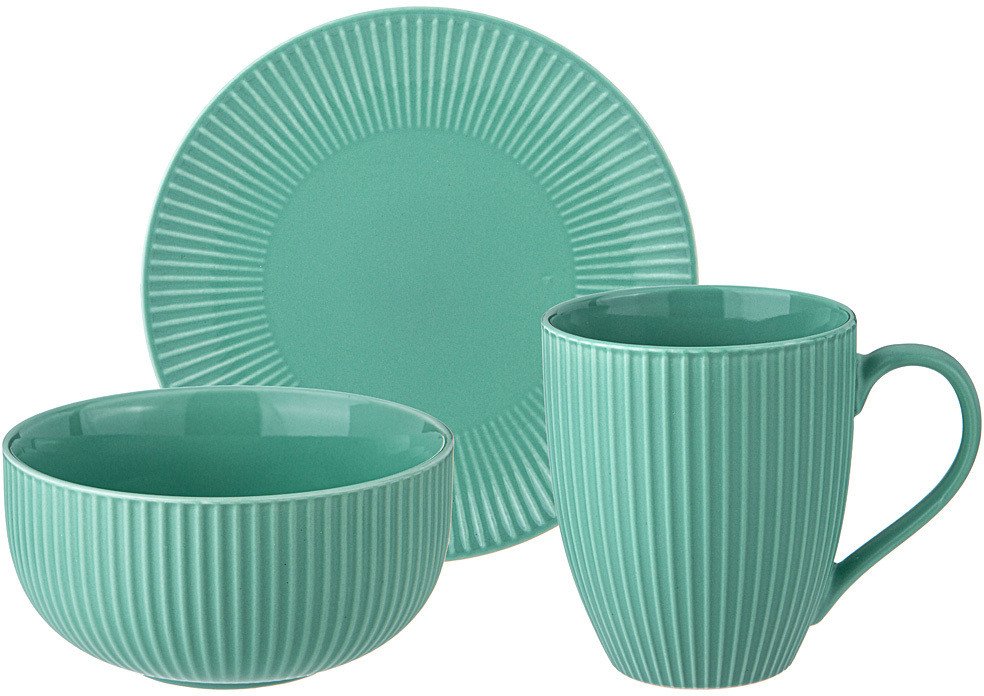 

Столовый сервиз Lefard Trendy 756-441 (3пр, мятный)