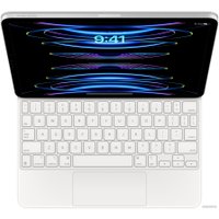 Чехол для планшета Apple Magic Keyboard для iPad Pro 11" 4-го поколения и iPad Air 5-го поколения (белый, нет кириллицы)