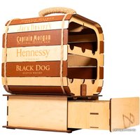 Подарочный набор Экспедиция Бочка-Бар 7111 (бежевый/коричневая)