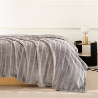 Плед Karven Фланель Евро PL016 CUTTING v3/Grey