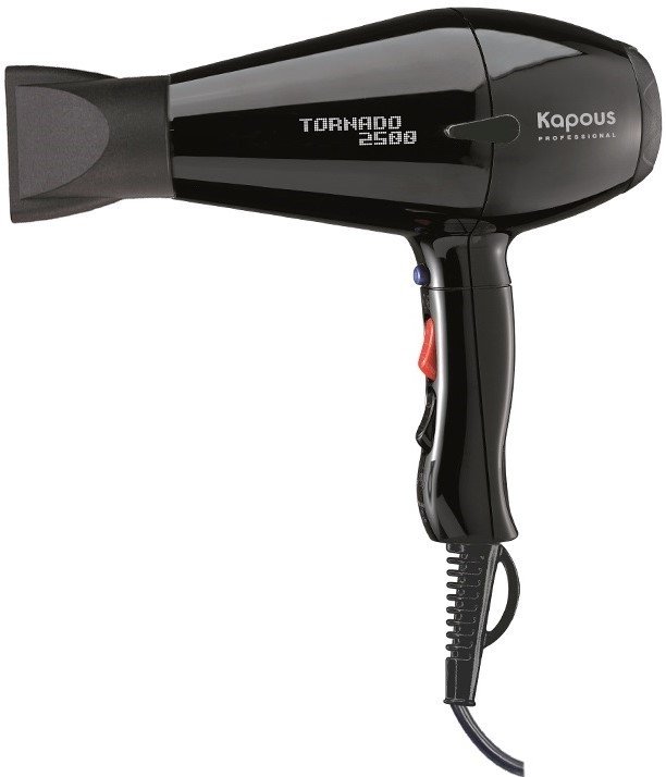 

Фен Kapous Professional Tornado 2500 (черный)