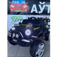 Электромобиль Baby Driver Jeep T222 4WD (черный)