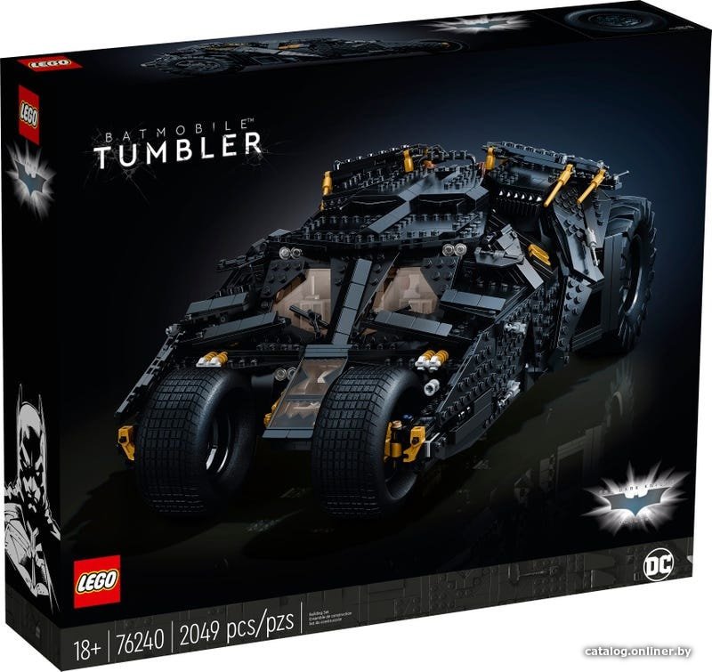 Конструктор LEGO DC Batman 76240 Бэтмобиль Тумблер