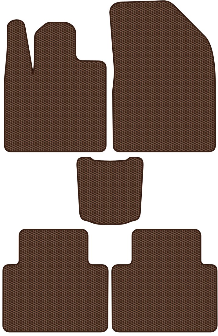 

Комплект ковриков для авто Alicosta EXEED VX I (suv / 3й рестайлинг) 2023 - Н.В. (коричневый, сота)