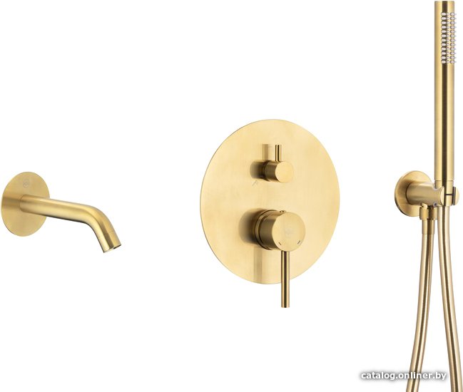Душевой гарнитур  Armatura Moza Gold 5039-401-31