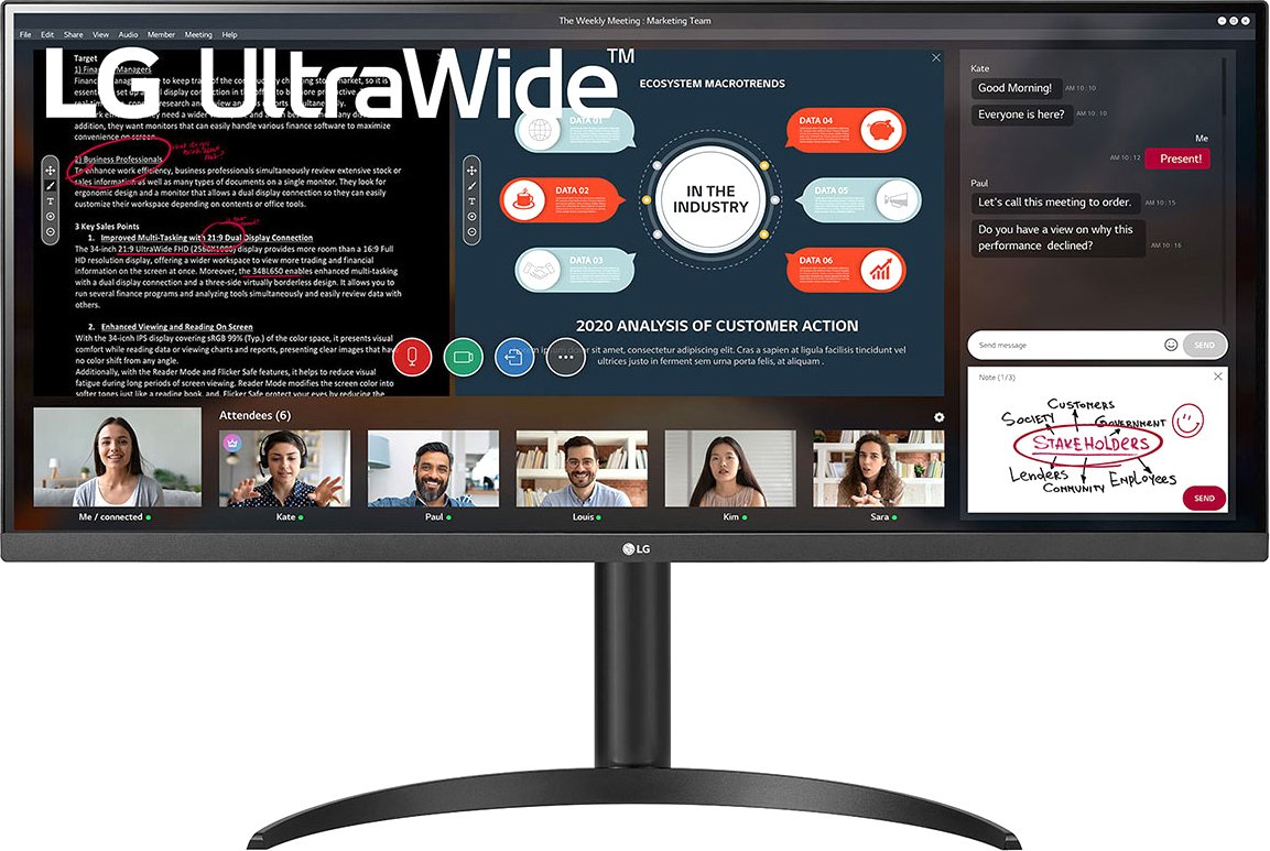 

Монитор LG UltraWide 34WP550-B