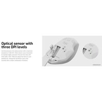 Мышь Natec Siskin 2 (белый)