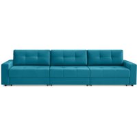 Диван Mio Tesoro Манчестер 292 1.5ек-1.5ек-1.5ек (1102 аквамарин)