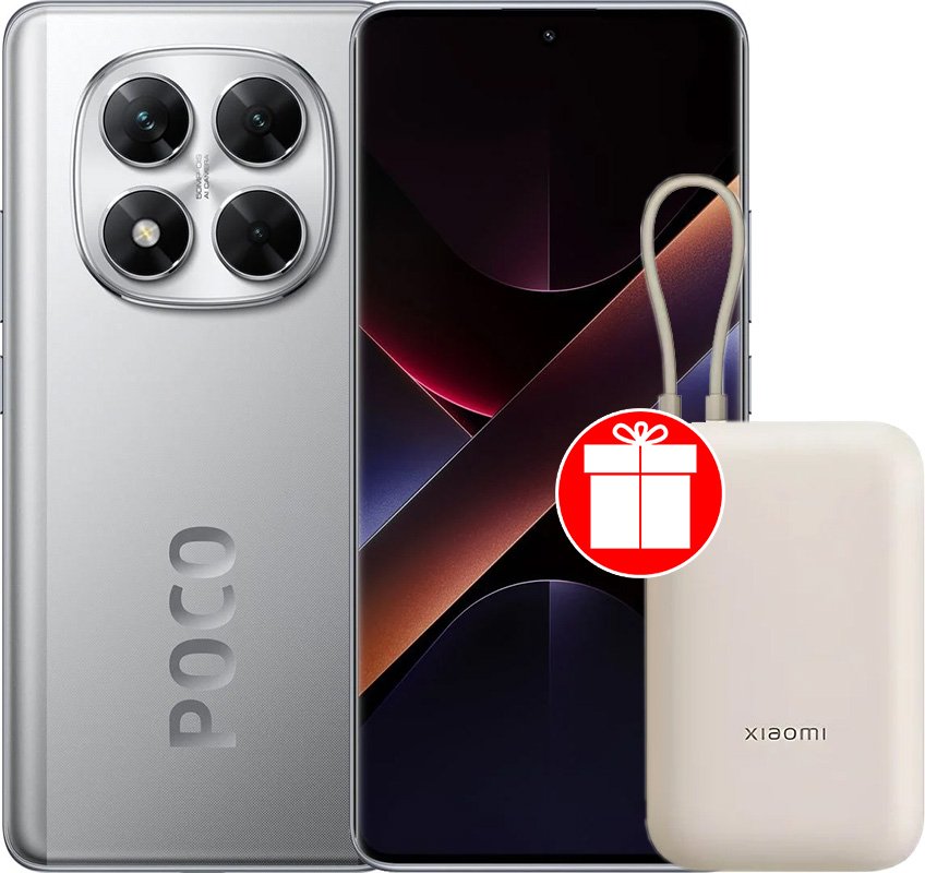 

Телефон POCO X7 12GB/512GB международная версия (серебристый) + Xiaomi Power Bank P15ZM 10000mAh (бежевый, международная версия) по акции