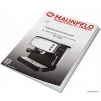 Рожковая кофеварка MAUNFELD MF-734BK