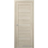 Межкомнатная дверь Юркас Stark ST5 ДО 80x200 (капучино, стекло мателюкс матовое)