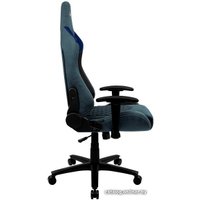 Игровое (геймерское) кресло AeroCool Duke Steel Blue (черный/синий)