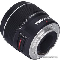 Объектив Yongnuo 42.5mm f/1.7 MFT Micro Four Thirds