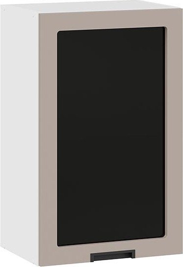 

Шкаф навесной Трия Гренада 1В45С (белый/холст латте)