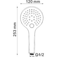 Душевая лейка Wasserkraft A061