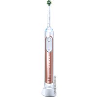 Электрическая зубная щетка Oral-B Genius X Cross Action D706.513.6 (розовое золото)