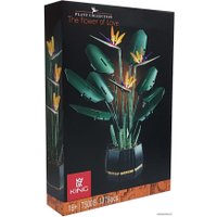 Конструктор King T5008 Цветок Стрелиция Райская птица