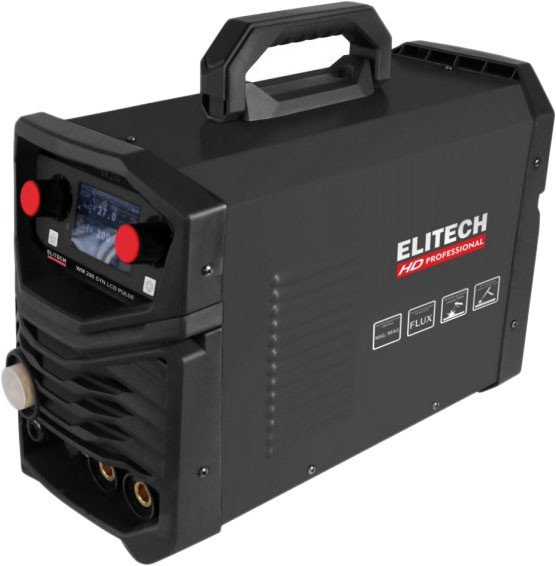 

Сварочный инвертор ELITECH HD Professional HD WM 200 SYN LCD PULSE