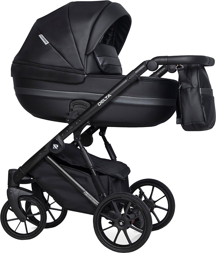 

Универсальная коляска Riko Basic Delta Ecco (2 в 1, 15/black)