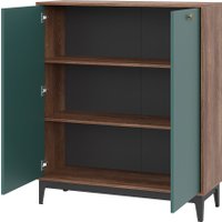 Тумба НК-Мебель Brass KM-2 (изумруд)