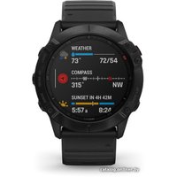 Умные часы Garmin Fenix 6X Pro (серый DLC/черный)