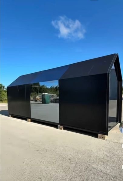 Дом Модуль Хаус Модульный в стиле барнхаус GlassSky 20