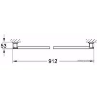 Держатель для полотенца Grohe 40310000