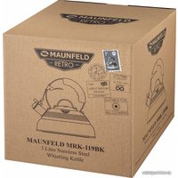 Чайник со свистком MAUNFELD MRK-119BK
