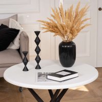 Стол GreenTerra Teori T2 (белый/черный)